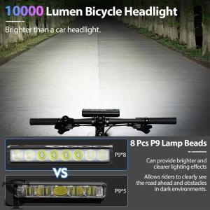 並行輸入品 自転車ライト フロント 10000...の詳細画像2