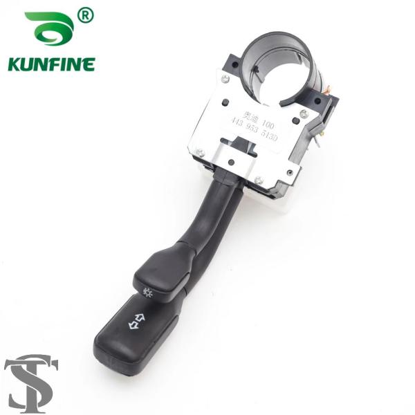 並行輸入品 ステアリングインジケータライトスイッチアウディ 100 10PIN OEM NO.443...