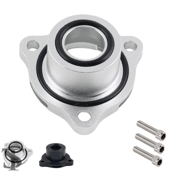 並行輸入品 ブラックブローオフバルブアダプター BOV VW 用 GTI ゴルフ MK7 MK7.5...