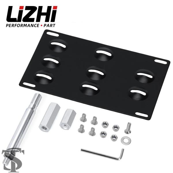 【並行輸入品】フロントバンパー牽引フックナンバー マウントブラケットホルダー 13 オンサイオン F...