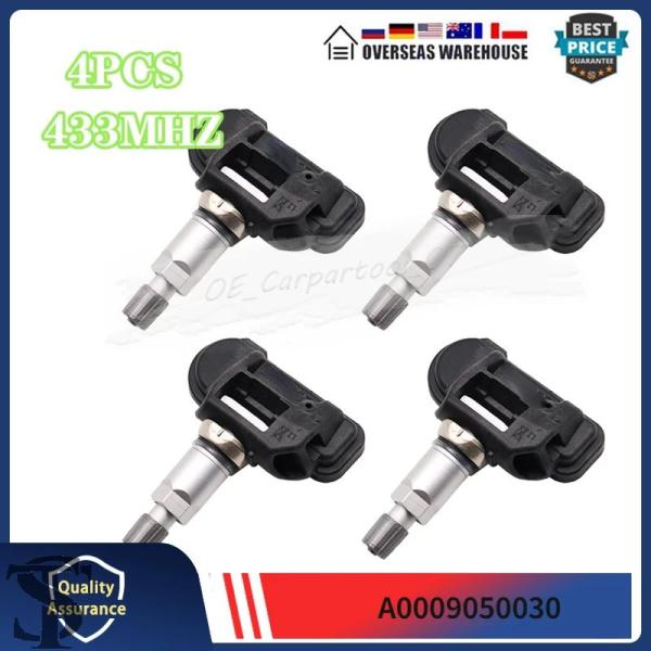 並行輸入品 4 個タイヤエア圧モニターセンサー TPMS 433MHZ A0009050030 67...