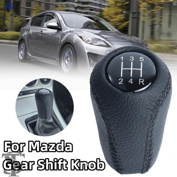並行輸入品 5 速ギアシフトノブマツダ 3 BK BL 5 CR CW 6 II GH CX-7 E...