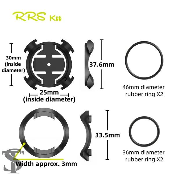 並行輸入品 MTB バイク用ストップウォッチ スタンド 延長アダプターブラケット 6G ガーミン I...