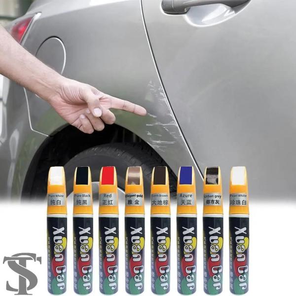 並行輸入品 カーコートスクラッチクリアリペアカラフルペイントペンアップリムーバーアプリケーター自動車...