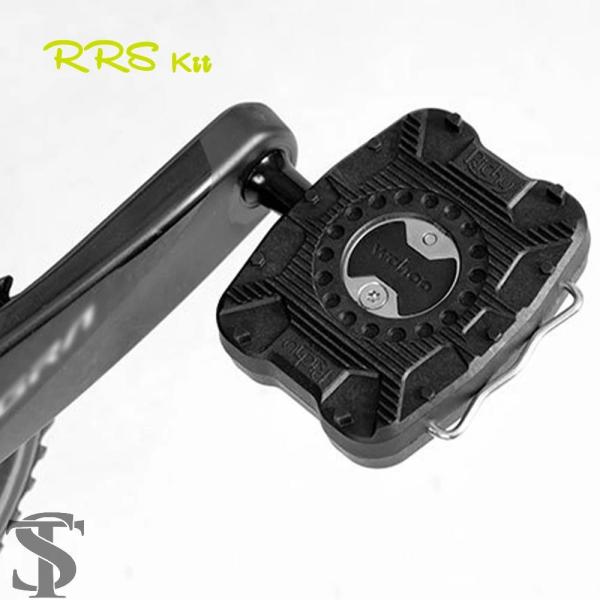 【並行輸入品】ニューワフールスピードプレイロードバイクペダルプレート 自転車用フラットサポートコンバ...