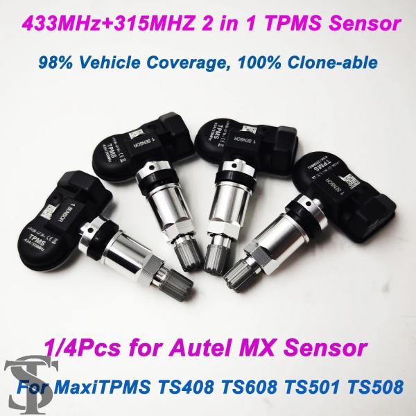 【並行輸入品】AUTEL 2 IN 1 MX センサー 433MHZ 315MHZ TPMS センサ...