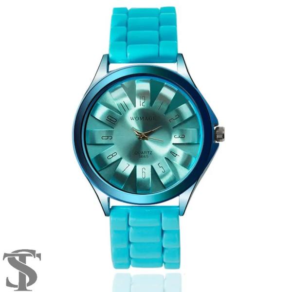 並行輸入品 トップ高級ブランドレディースクォーツ時計 WOMAGE ドレス フローラル菊ダイヤル ラ...