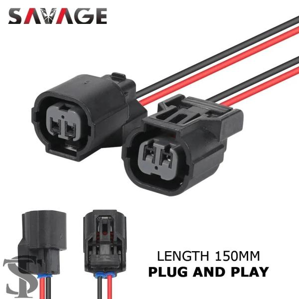 並行輸入品 ウィンカーリードプラグコネクタハーネス カワサキ ZX-4R ZX6R Z650RS Z...