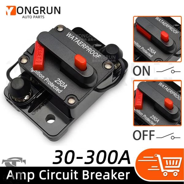 並行輸入品 防水サーキットブレーカーリセットスイッチ 30A40A50A60A70A80A100A1...