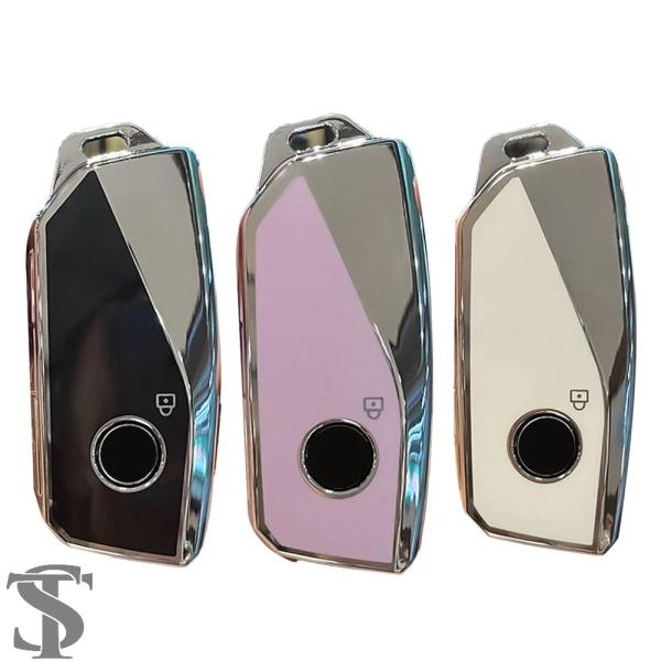 並行輸入品 TPU キーケースカバーシェル FOB BMW I7 X7 G07 LCI IX I20...