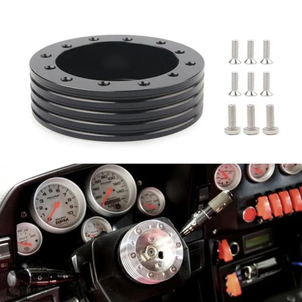 並行輸入品 グラント フォーエバーシャープAPC 3穴アダプター適合する6穴ステアリングホイール用1...