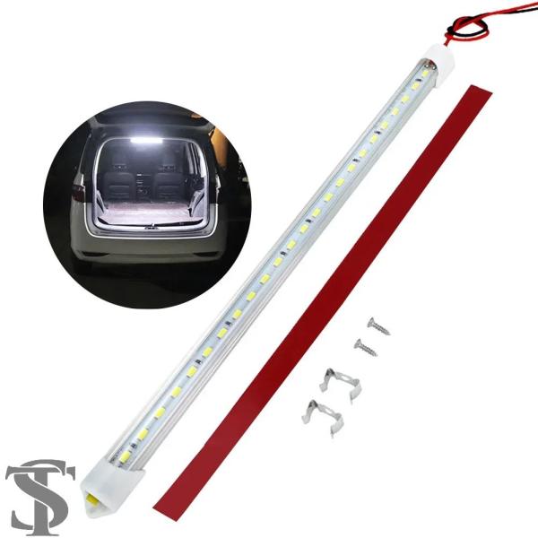 並行輸入品 12V/24V LED 24LED 36 LED 車内ライトランプストリップバー オン/...