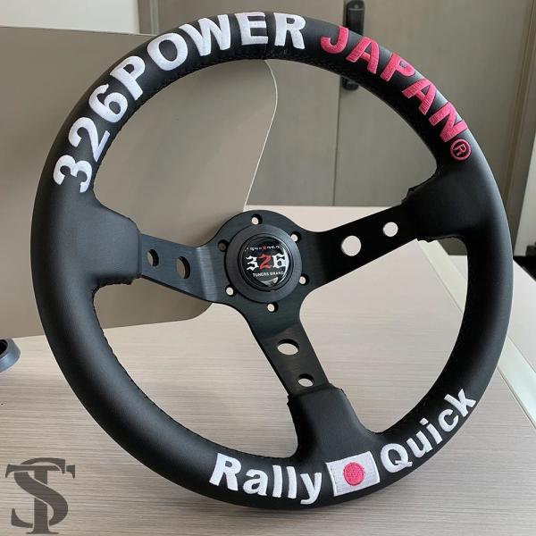 並行輸入品 326 スタイルステアリング ホイール漂流 330MMSIM ゲームシミュレーターステア...