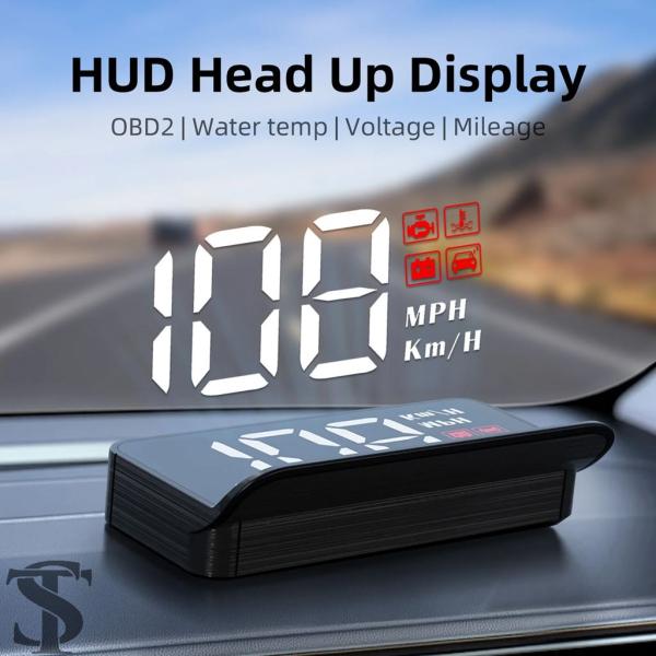 並行輸入品 M3 自動 HUD OBD2 ヘッドアップディスプレイガラス投シャドウスピードフロントガ...