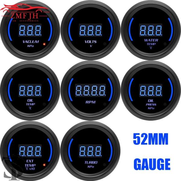 並行輸入品 スモークレンズ 2 インチ52 MMゲージタコメーター水/油温度ゲージオイルプレス真空 ...