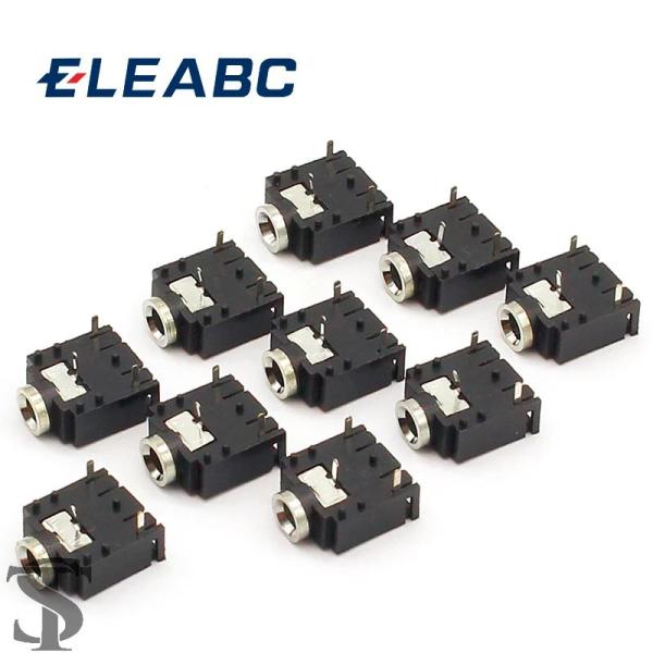 並行輸入品 10 個 3 ピン 3.5MM オーディオ ジャック ソケット PCB パネル マウント...