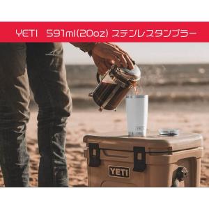 YETI　真空断熱ステンレスタンブラー　ランブラー　591ml(20oz)　保冷保温両対応　　マグスライダー蓋つき｜toutdoor