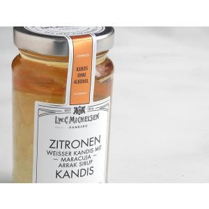 紅茶に入れて楽しむシロップ　　レモンの輪切りをリキュール漬シロップ　(※キャンディスはギフトラッピングはできません）