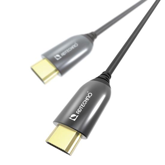 エーディテクノ AHU-010M 10m ウルトラハイスピード光ファイバHDMIケーブル ADTEC...