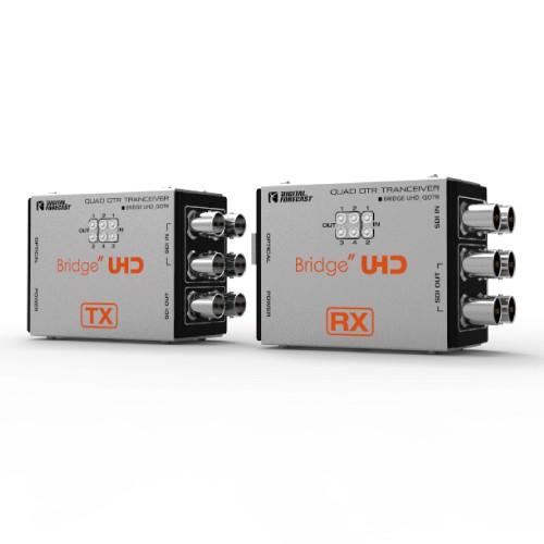 デジタルフォーキャスト UHD_QOTR 4K UHD対応3G-SDI6系統伝送光延長器 DIGIT...