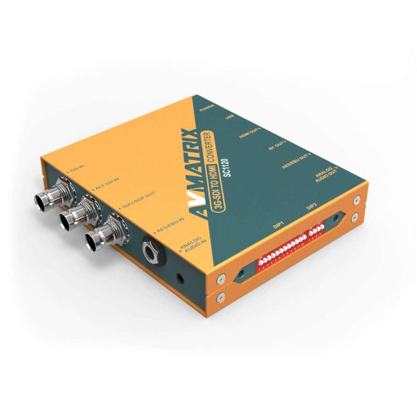 エーブイマトリクス SC1120 3G-SDI to HDMI/ビデオ スケーリングコンバーター A...