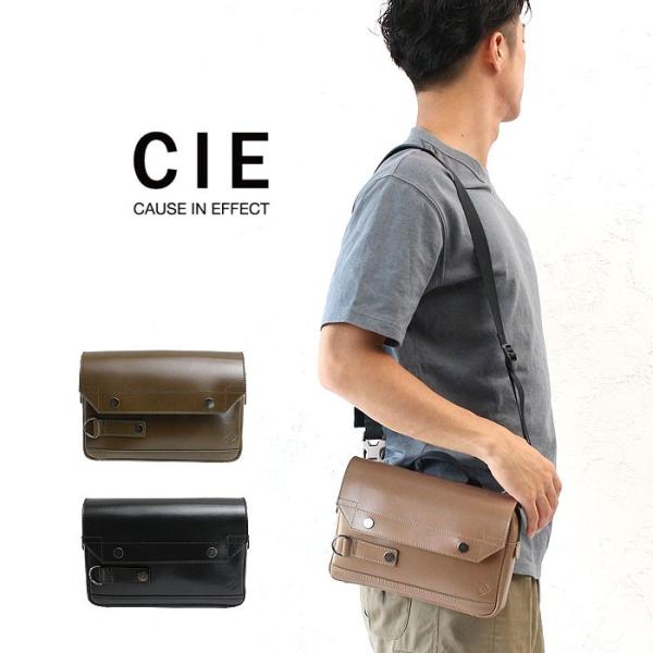 シー ショルダーバッグ ショルダー CIE LEATHER FLAP SHOULDER BAG シー...