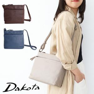ノベルティ付 Dakota ダコタ リベロ ショルダーバッグ 1034672 レディースバッグ 斜め掛け スクエア型 本革 牛革 正規品 akz015