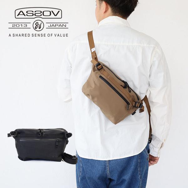 アッソブ AS2OV WATER PROOF CORDURA 305D FANNY PACK ファニ...