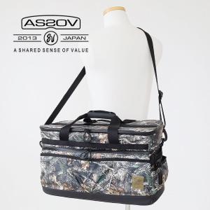 アッソブ AS2OV 2ROOM CONTAINER 2ルームコンテナ 152213camo UNBY キャンプ アウトドア｜touzaiyamakaban