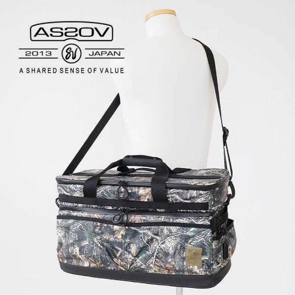 アッソブ AS2OV 2ROOM CONTAINER 2ルームコンテナ 152213camo UNB...