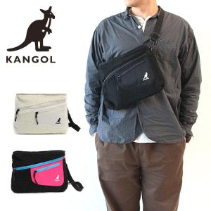 セール カンゴール ショルダーバッグ KANGOL ボア ファー ショルダー ミニショルダーバッグ メッセンジャーバッグ punch 250-1482 akz-ks｜touzaiyamakaban