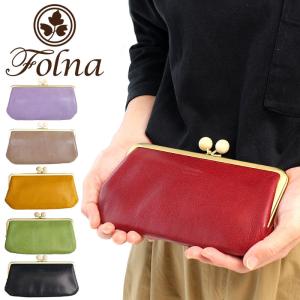 フォルナ ウッドボールがま口 長財布 Folna 長財布 2993760 日本製 レディース ガマ口財布 革 レザー 井野屋 正規品 lyp6