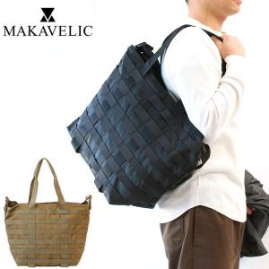 マキャベリック トートバック RICO リコ ショルダーバック 2WAY MAKAVELIC×T.S.O.P WEBBING TOTE BAG B4 A4 軽量 大容量 3109-10202｜touzaiyamakaban