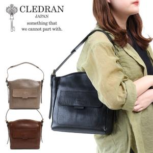 セール クレドラン CLEDRAN ハーフショルダー FAM ファム ショルダーバッグ 2WAY CL3344 日本製 HALF SHOULDER 革 正規品 akz-ks｜touzaiyamakaban