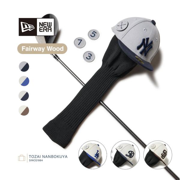 NEW ERA ニューエラ GOLF ゴルフ フェアウェイウッドカバー MLB ヘッドカバー フェア...