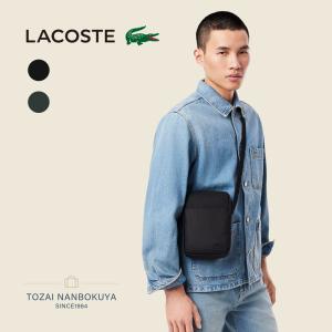 LACOSTE ラコステ ショルダーバッグ nh4422hc メンズ 21L オールシーズン お出かけ バッグ ボディバッグ ウエストバッグ 爆買