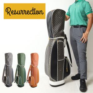 レザレクション RESURRECTION ゴルフ キャディバッグ rallina スリムタイプ ゴルフ用品 軽量 8.5インチ 8.5型 46インチ対応｜touzaiyamakaban