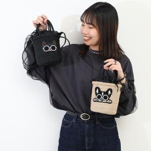 アジョリー ラフィアかごバッグ カゴバッグ ア...の詳細画像4