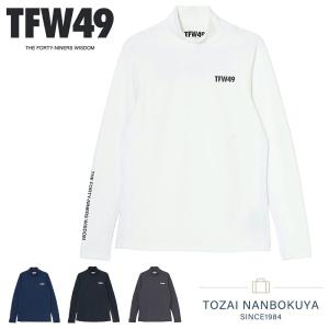 HERG1 エルグワン 長袖モックネックシャツ HERG1（エルグワン） ゴルフ BACK PRINT COOL MOCK NECK バック