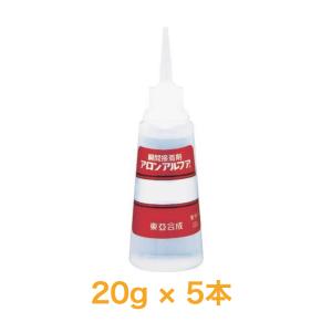 東亞合成 アロンアルファ 232 円錐タイプ 20g 5本 瞬間接着剤 汎用 アロンアルフア
