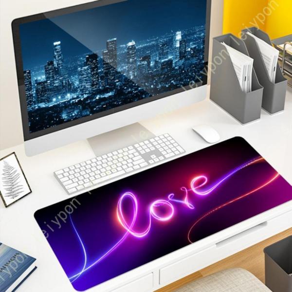 大型ゲーミングマウスパッド 布製 仕事 ゲーム オフィス用 マウスパッド ラージデスクパッド おしゃ...