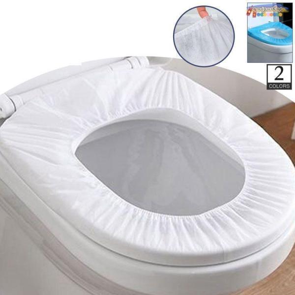 50枚 便座シート 使い捨て トイレシートカバー 抗菌 防災グッズ 便器 汚れ防止 清潔 介護  ト...