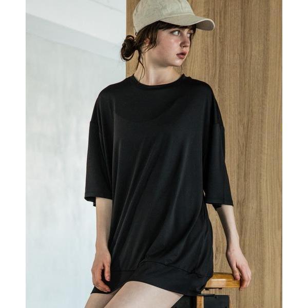 ラッシュガード UPF50+ 5分袖 Tシャツ ラッシュガード レディースメンズ男女兼用