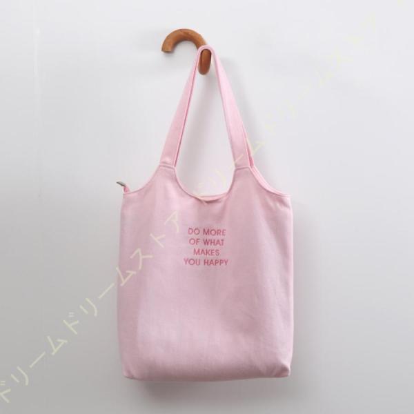 トートバッグ 軽量 帆布 ファスナー付 レディース シンプル キャンバス ショッピングバッグ キャン...