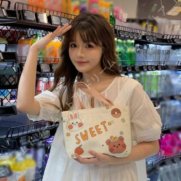 トートバッグ レディース 通勤バッグ キャンバス 大人 丈夫 シンプル 通勤 通学 一泊 旅行 公園...