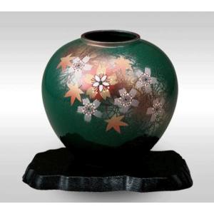 茶道具 花入れ 置用 朝鮮唐津焼き 耳付 徳沢守俊作 須惠窯 朝鮮唐津焼