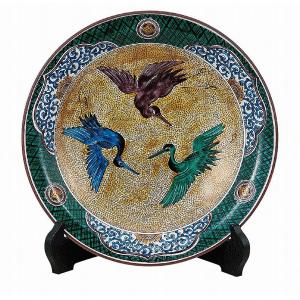 九谷焼 縁起物 6号七福神宝船・盛 商売繁盛 招福 金運 幸運 吉祥