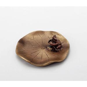 高岡銅器 香炉 龍足雲龍蓋香炉 銅製 美術工芸品 記念品 置物 : 日本