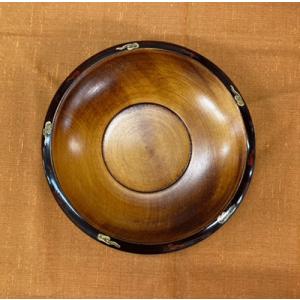 讃岐漆器 栃くりぬき漆塗り （茶托 象谷塗）茶托 5枚セット 天然木