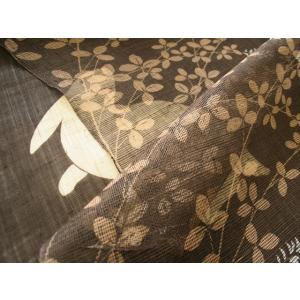 手染め 麻のれん 洛粋重ねのれん(月見うさぎ)...の詳細画像2